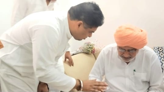 Met the minister to complete the construction of the incomplete drain