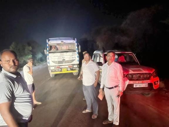 Crackdown on overloading, 12 trucks seized