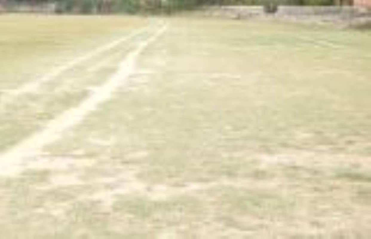 The game is also played with, the stadium ground is as hard as a rock