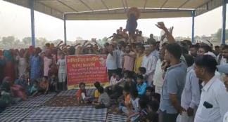 Two accused of vandalising Dr Ambedkar's statue sent to jail, villagers' protest still continues
