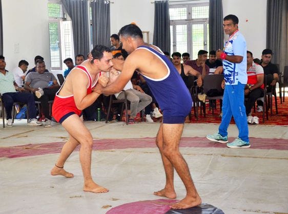 Badaun dominates in free style wrestling