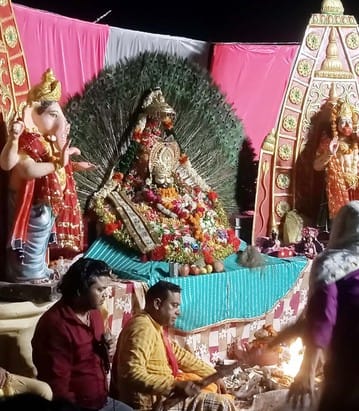Shyam Baba's Sankirtan in Hanumangarhi Colony
