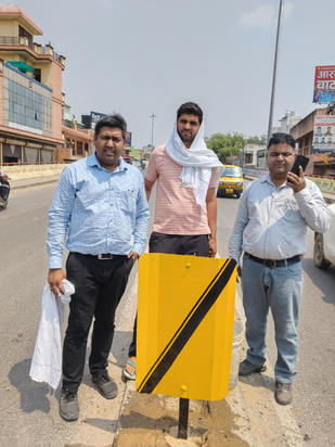 Youth took the responsibility to eliminate black spots