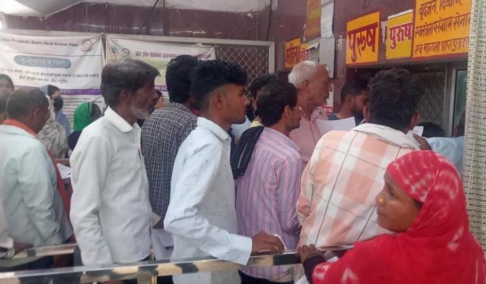 Diarrhea patients also started arriving along with fever