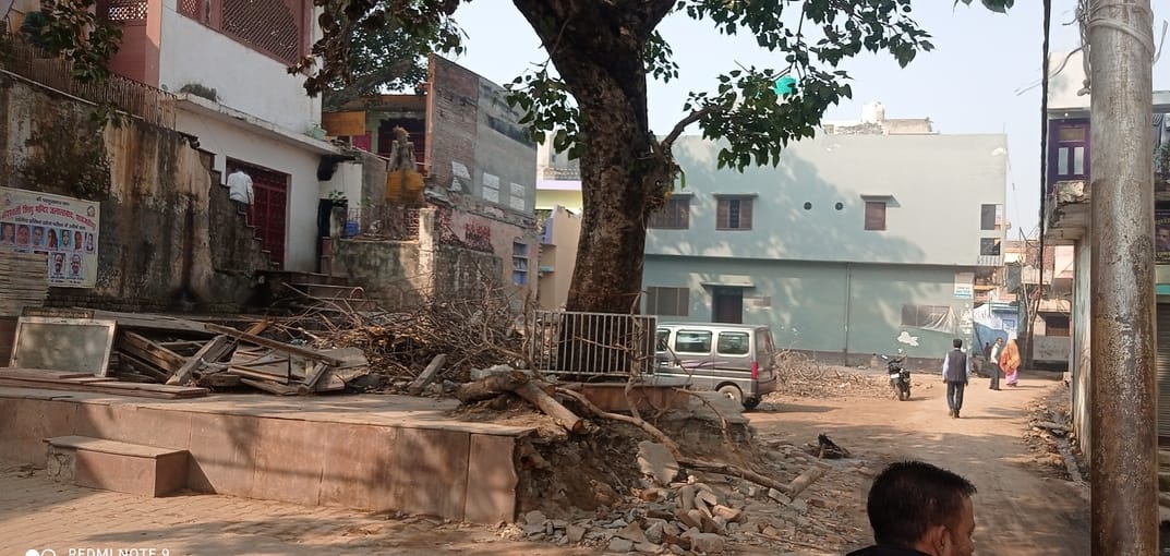 Three years have passed... no work is visible on the ground