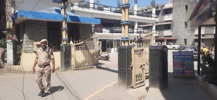 There is no checking system in Mini Secretariat, entry is free of restriction