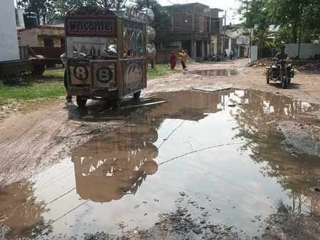 Relief from heavy rain, trouble due to power cut
