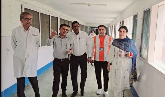DG Health visited the Civil Hospital