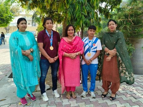 Two players won gold medal in Circle Kabaddi National