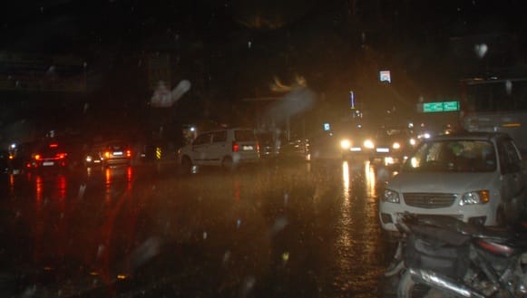 Heavy rain accompanied by strong winds, some relief from heat