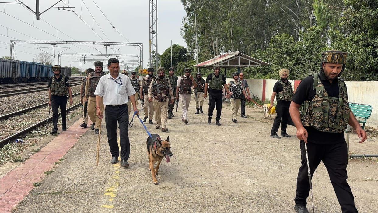 Railway station on terrorist target, security forces took action