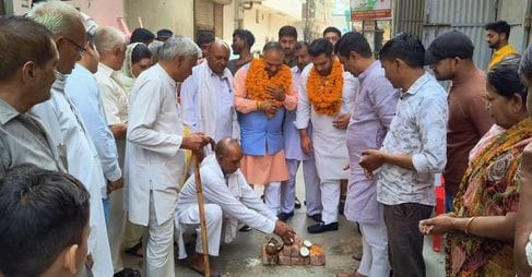Water shortage will be resolved in Rajendra Nagar, work of laying pipeline has started