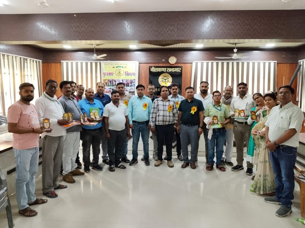 Student of the Year trophy given to meritorious students