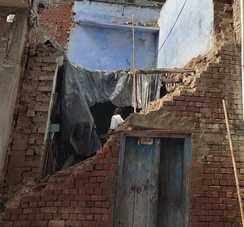 Electric poles and trees fell in storm and rain, a young woman died