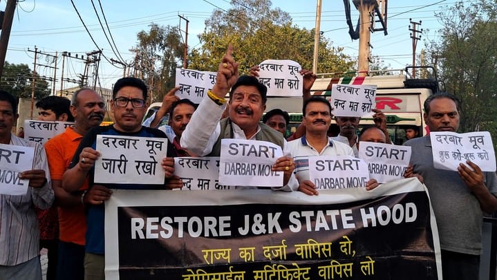 jammu, political, protest