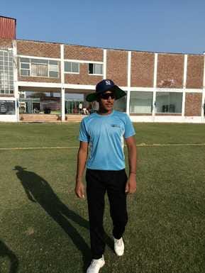 Machhrauli resident Naveen Kasama made a name for himself in cricket