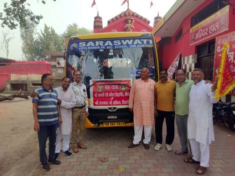 bus left for kalkaji temple delhi