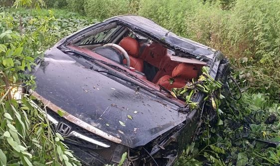 Five people from Bareilly injured in an accident in Badaun
