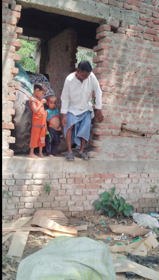Thieves stole 25 quintals of wheat from the house