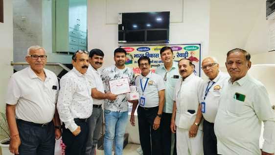 47 units of blood collected in the camp