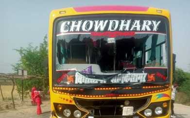 Bike rider killed, two injured in bus collision