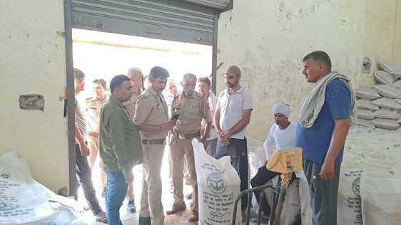 Farmers create ruckus at wheat procurement center