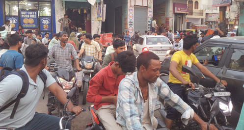 People are suffering due to jam in Khekra, officers have no solution