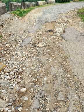 The condition of Nogli-Rajpura-Masarna-Kareri road is pathetic