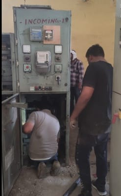 As the heat increases, the power supply starts to falter