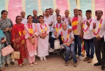 Kuldeep became the head of Primary Teachers Association