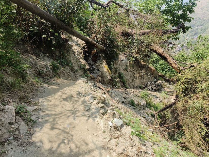 n the year 2023, there was heavy damage due to rain in Rampur