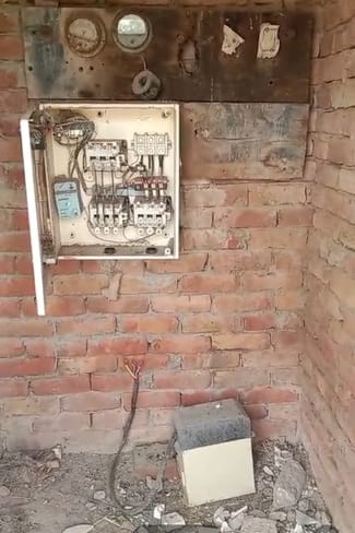 Tubewell wire stolen from farmers field