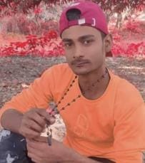 A young man died and his friend was injured as his bike fell into a ditch