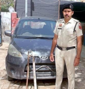 Dheeraj, accused of vandalising a car after filling petrol at a petrol pump in Chang, but not paying the money, was included in the investigation