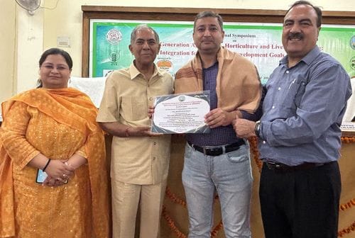 jammu, agriculture, award
