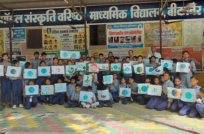 Painting competition organized