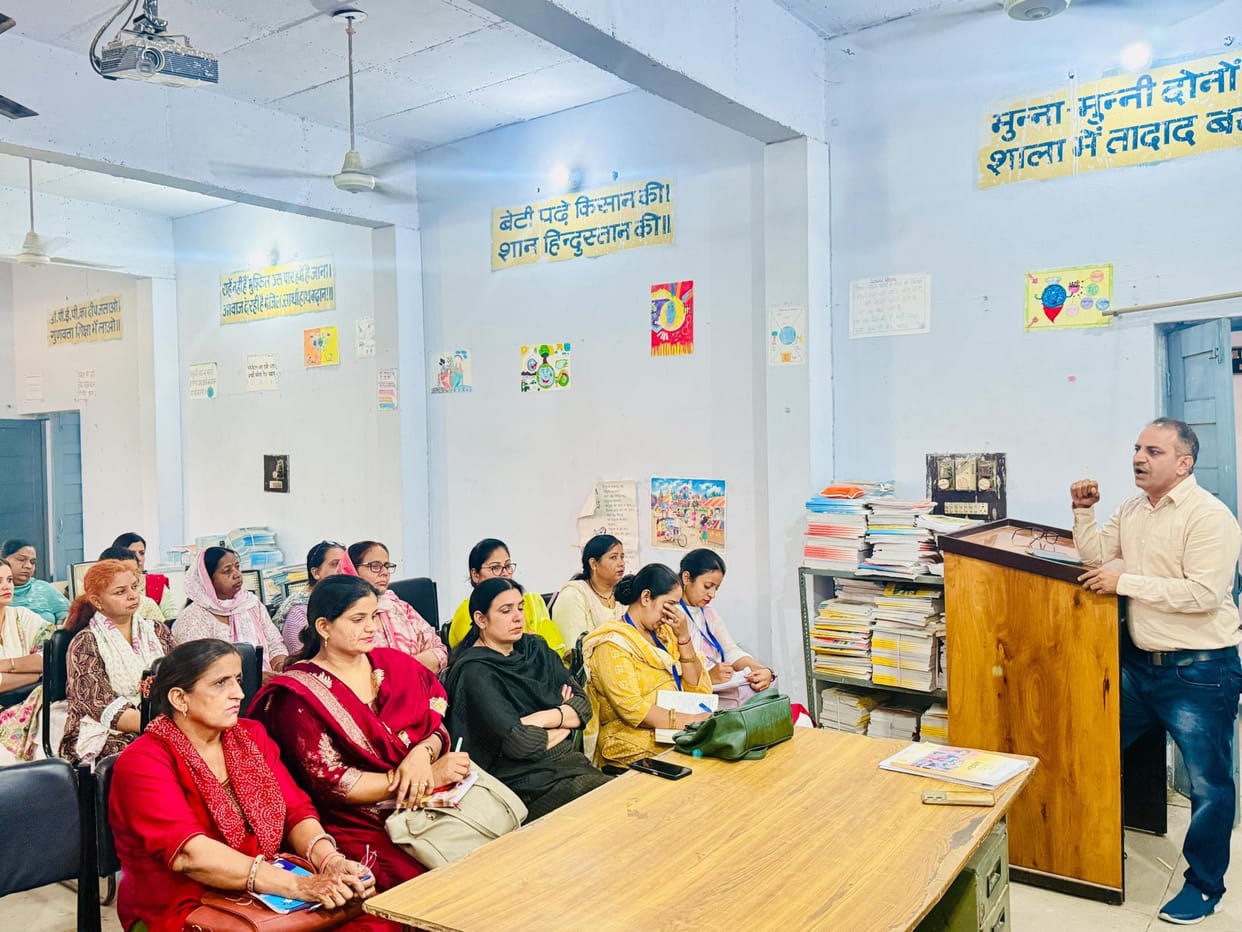 Teachers and mentors were given training for effective implementation of class readiness program