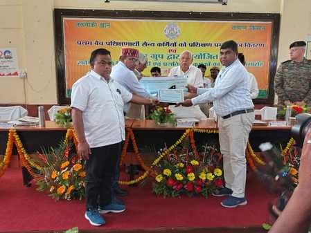 Shahjahanpur received the Best Innovation Award in MeerutShahjahanpur received the Best Innovation Award in Meerut