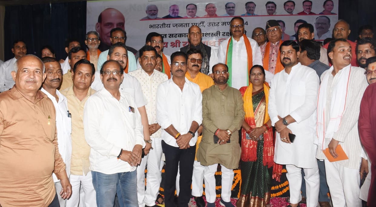Rajnath Singh appeared like a guardian in the dialogue program with intellectuals