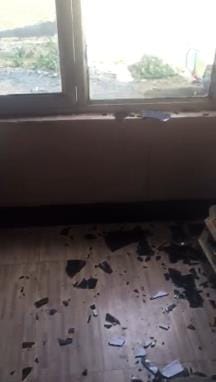 Youths pelted stones at the house of Ward 23 councillor Ashish