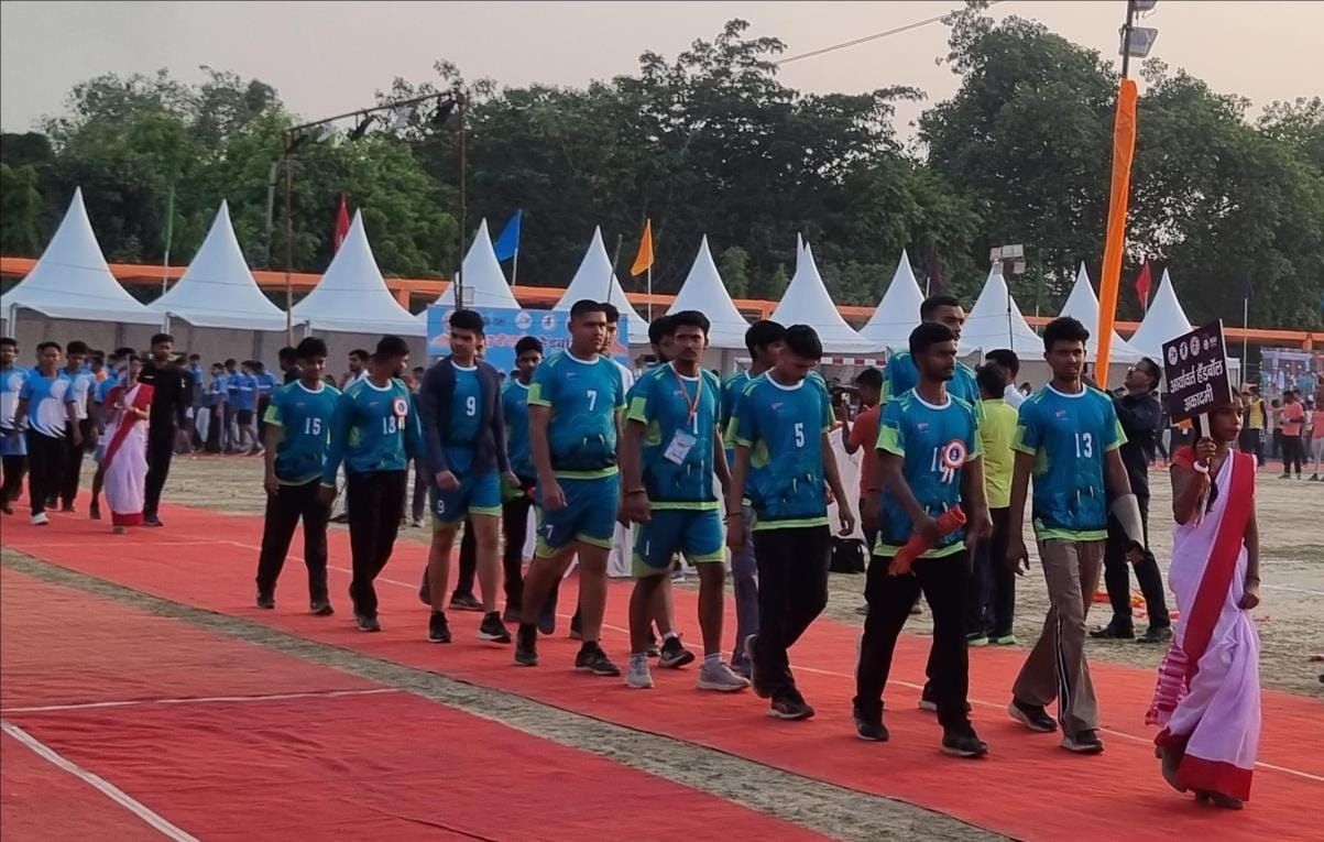 Handball Maha Kumbh begins amidst religious and cultural programs in Khelgaon