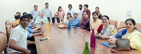 Dr. Kothari reviewed the work of Utthan Nyas