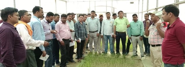 Master trainers are ready, they will train the farmers