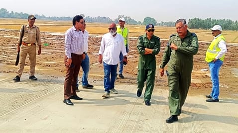 Ganga Expressway's runway will be under the control of Air Force from 27th