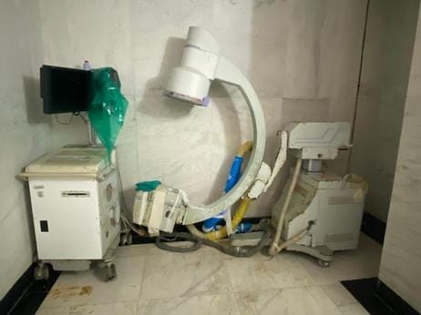 C arm machine is not working in Zonal Hospital, patients are being referred