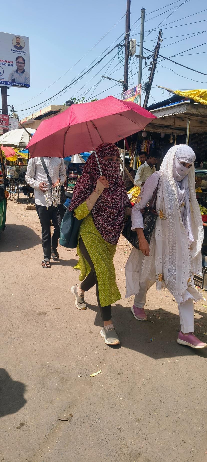 People got scorched due to heat wave, patients of stomach ache increased