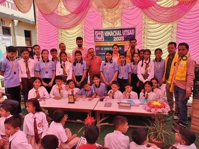 Himachal Utsav 2025 was organized at Devbhoomi Jagatkhana School