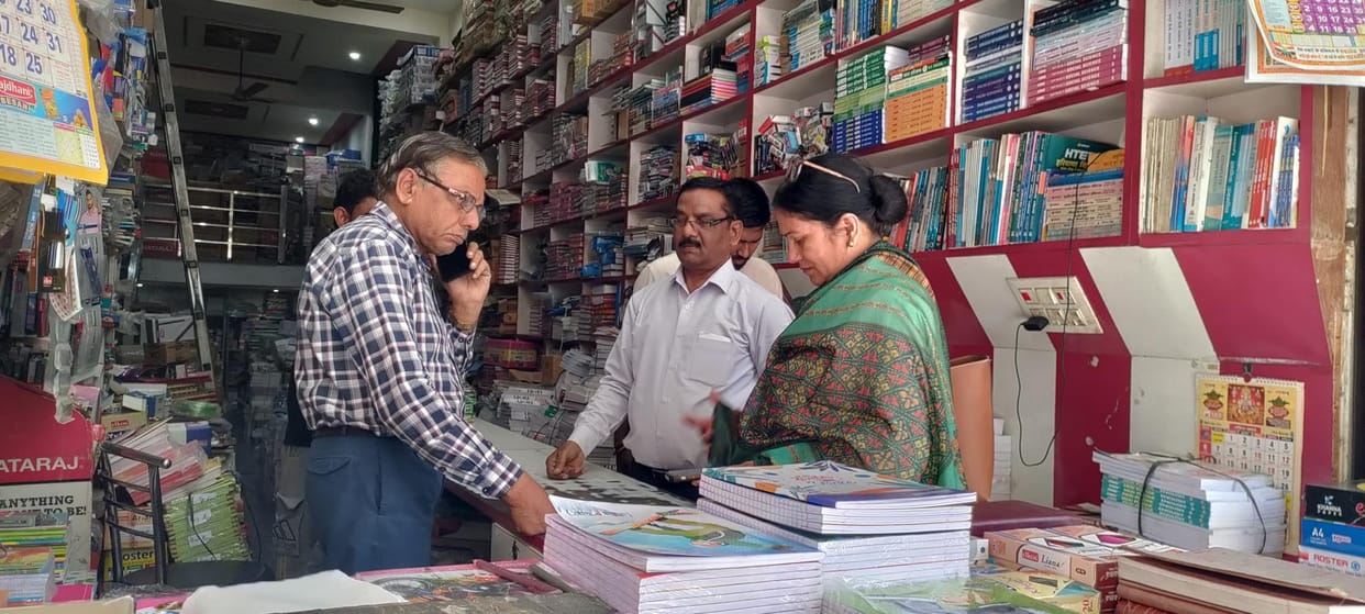 5 shops raided after getting information about fake NCERT books
