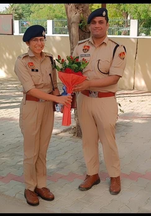 Dabwali SP Nikita Khattar took charge, said- controlling drug addiction and crime is the first priority