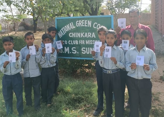 World Earth Day celebrated by putting QR codes on trees